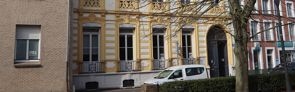 façade bâtiment du CCAS de Bourbourg