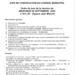 CONSEIL MUNICIPAL