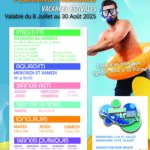 [Piscine Municipale – Planning Vacances estivales]