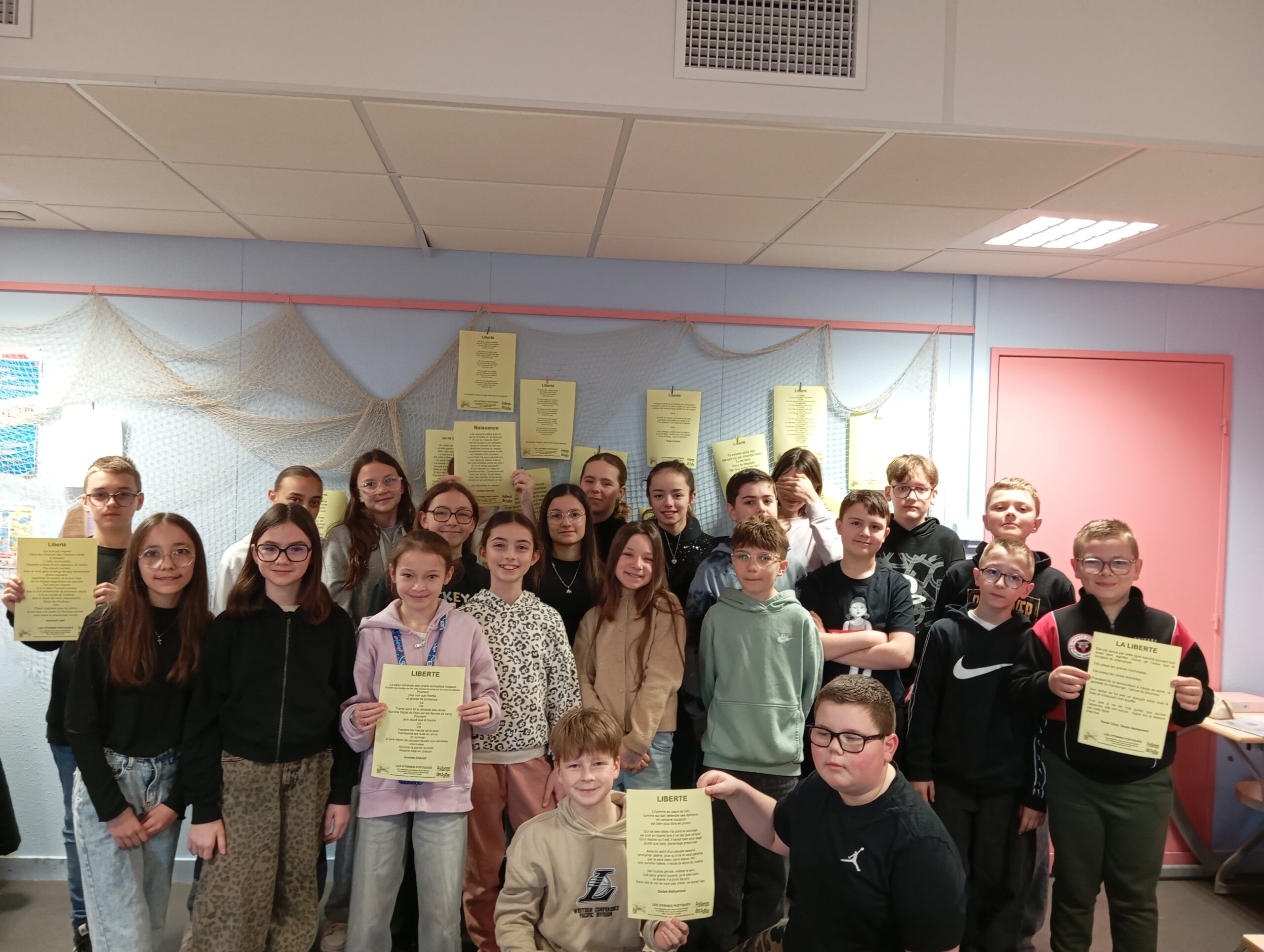 Le Printemps des Poètes s’invite au collège Jean Jaurès !