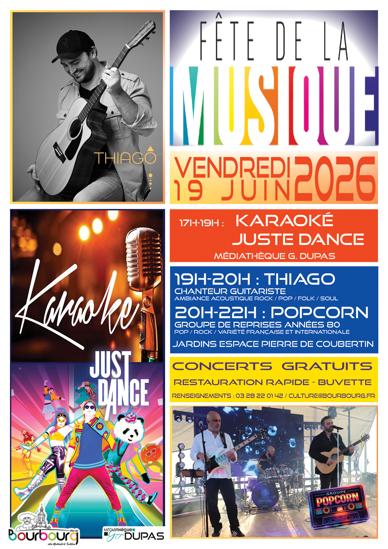 [Fête de la Musique – Vendredi 19 Juin 2026 ]